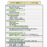 わが社の運輸安全マネジメントの取り組み